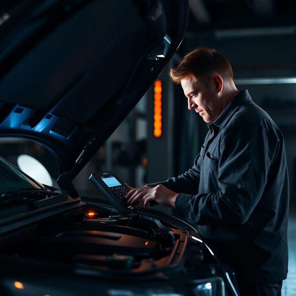 Electrical diagnostics in progress